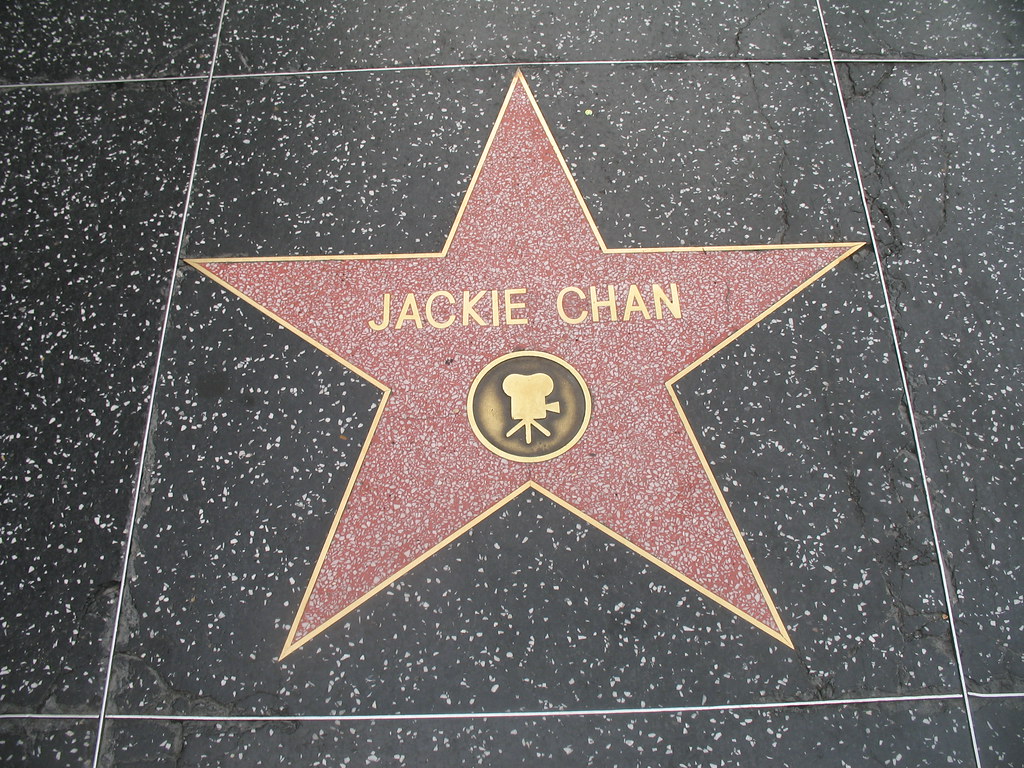 Hviezda Jackieho Chana na Holywoodskom chodníku slávy