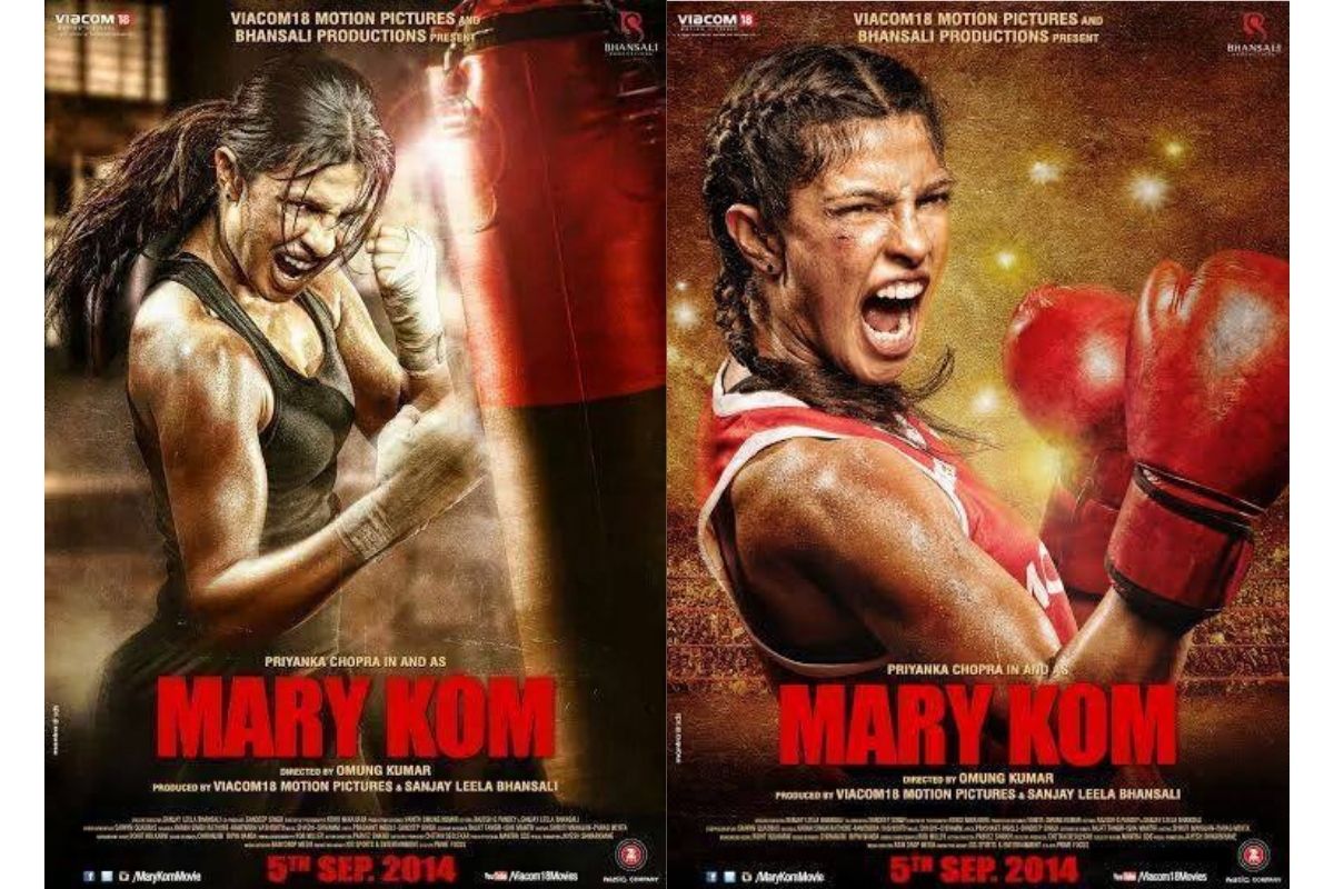 Plagát k filmu Mary Kom (zdroj obrázku: flickr/Magical Assam)