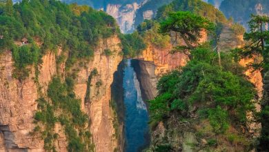 Zhangjiajie ponúka úžasné výhľady