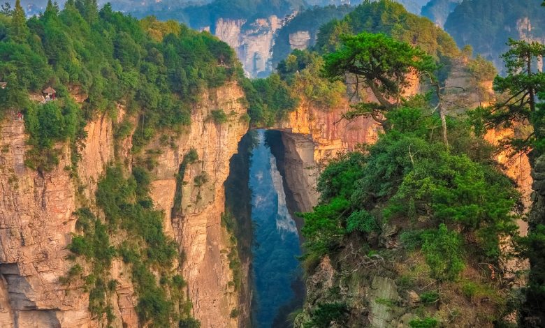 Zhangjiajie ponúka úžasné výhľady