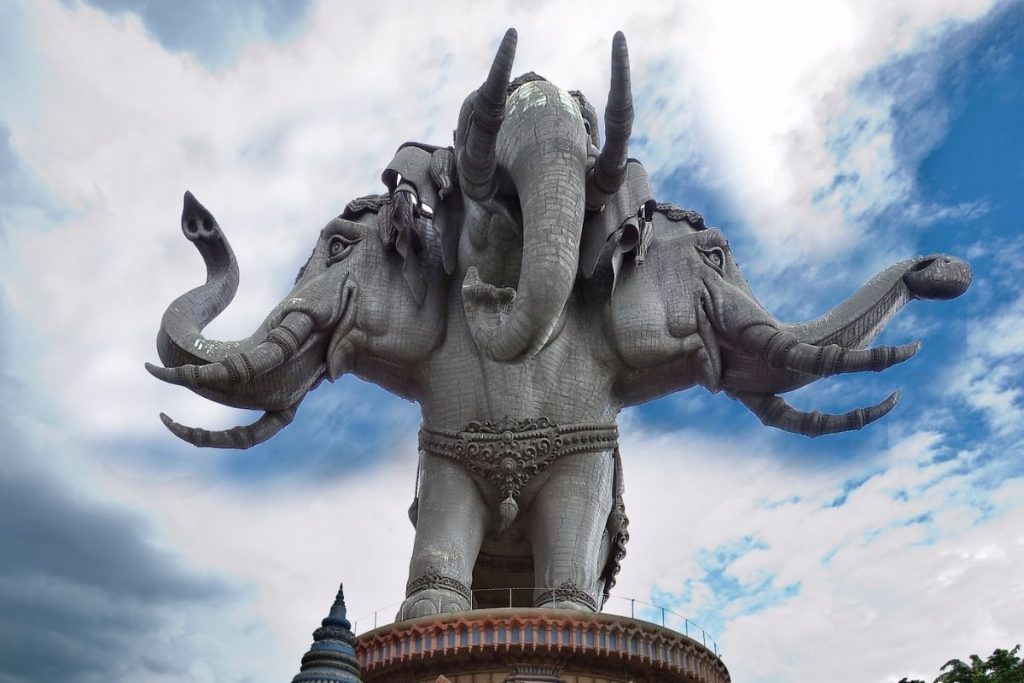 socha slony fontana
