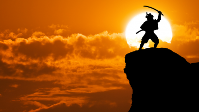 Samuraj (zdroj obrázku: canva.com)