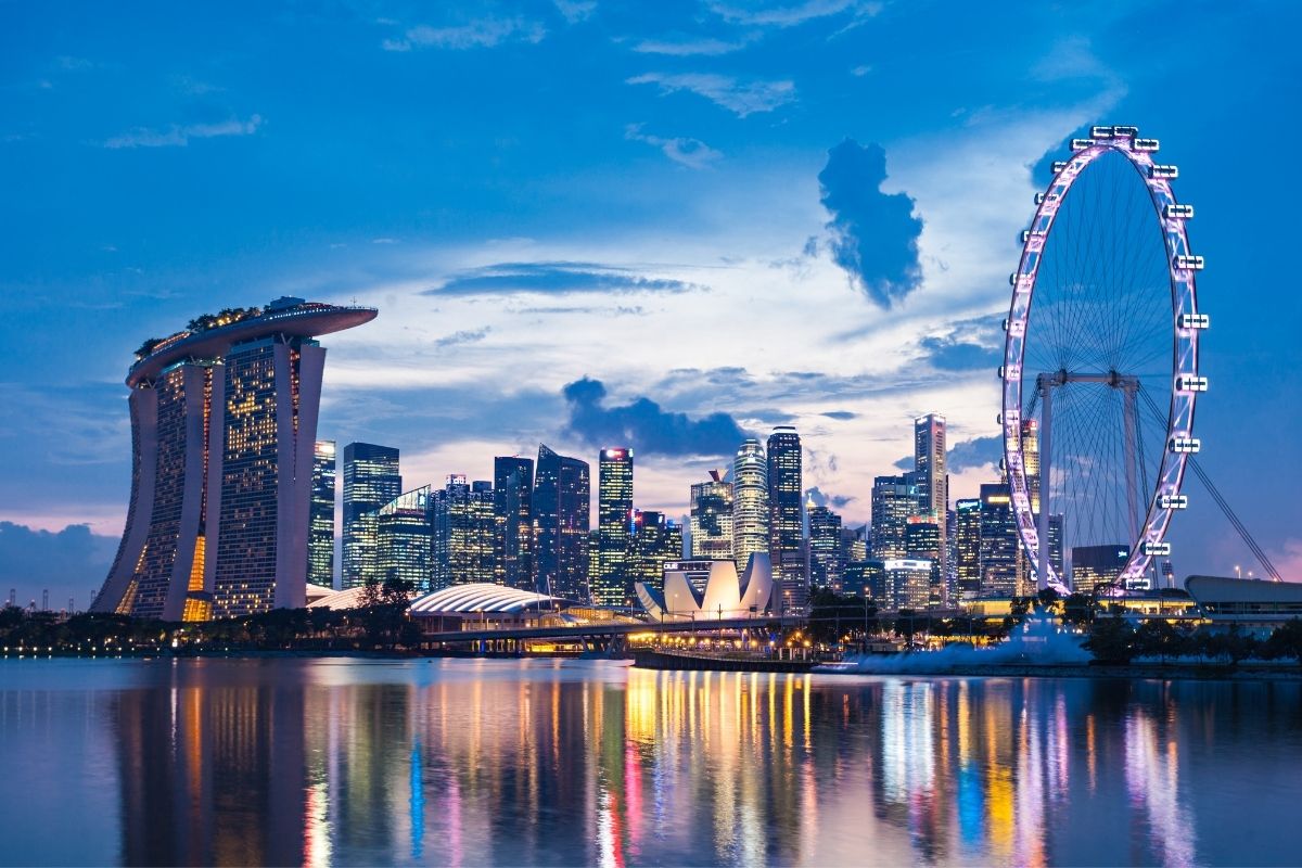 Singapur (zdroj obrázku: canva.com)