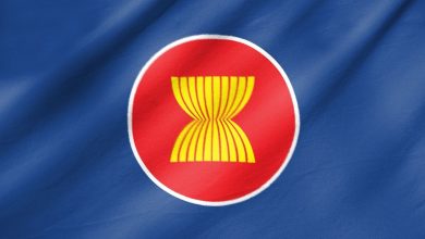 Vlajka ASEAN (zdroj obrázku: canva.com)