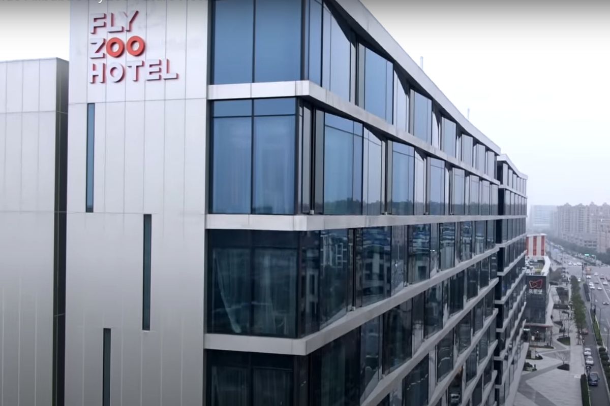 Hotel má moderný dizajn (reprofoto youtube/ Alibaba Group)