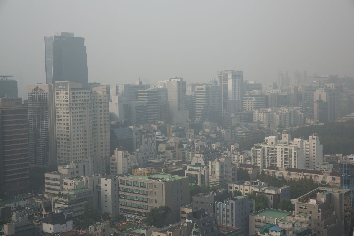 Vzduch v Južnej Kórei je extrémne znečistený (zdroj obrázku: canva.com)
