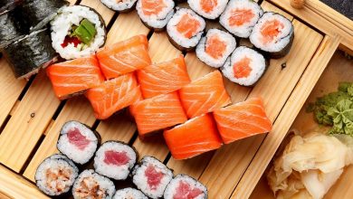 Sushi (zdroj obrázku: canva.com)
