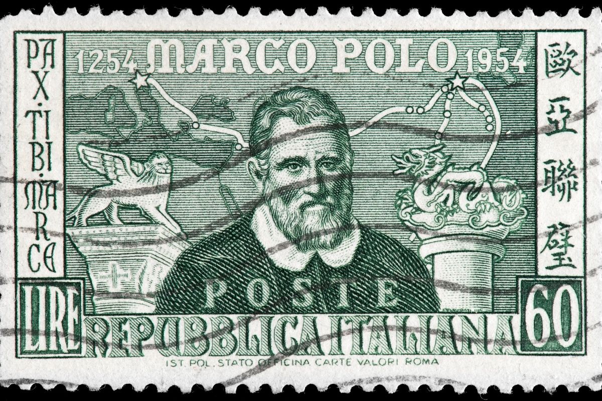 Marca Pola si v Ríme uctili na poštovej známke (zdroj obrázku: canva.com)