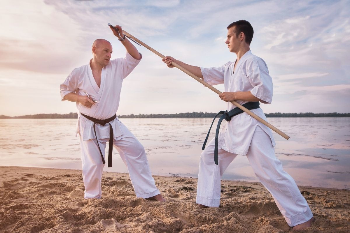 Tréning Karate (zdroj obrázku: canva.com) 