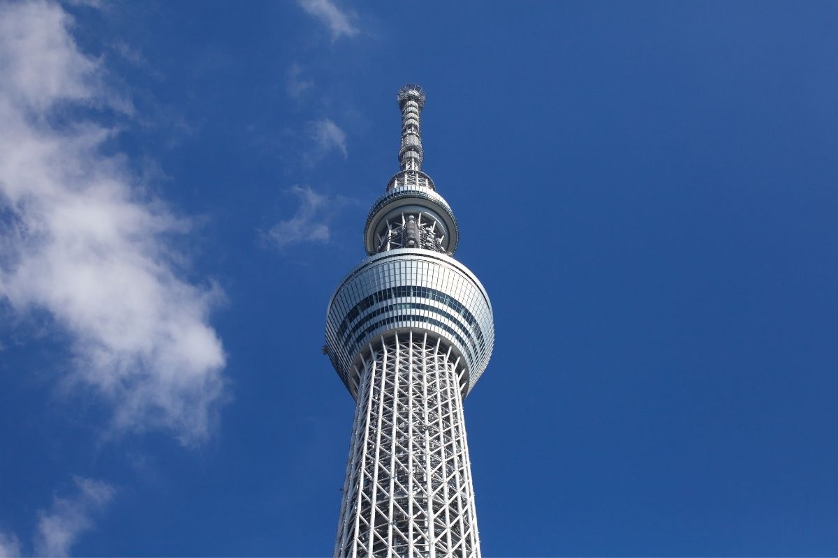 Tokyo Skytree (zdroj obrázku: canva.com)