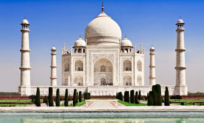 Tádž Mahal (zdroj obrázku: canva.com)