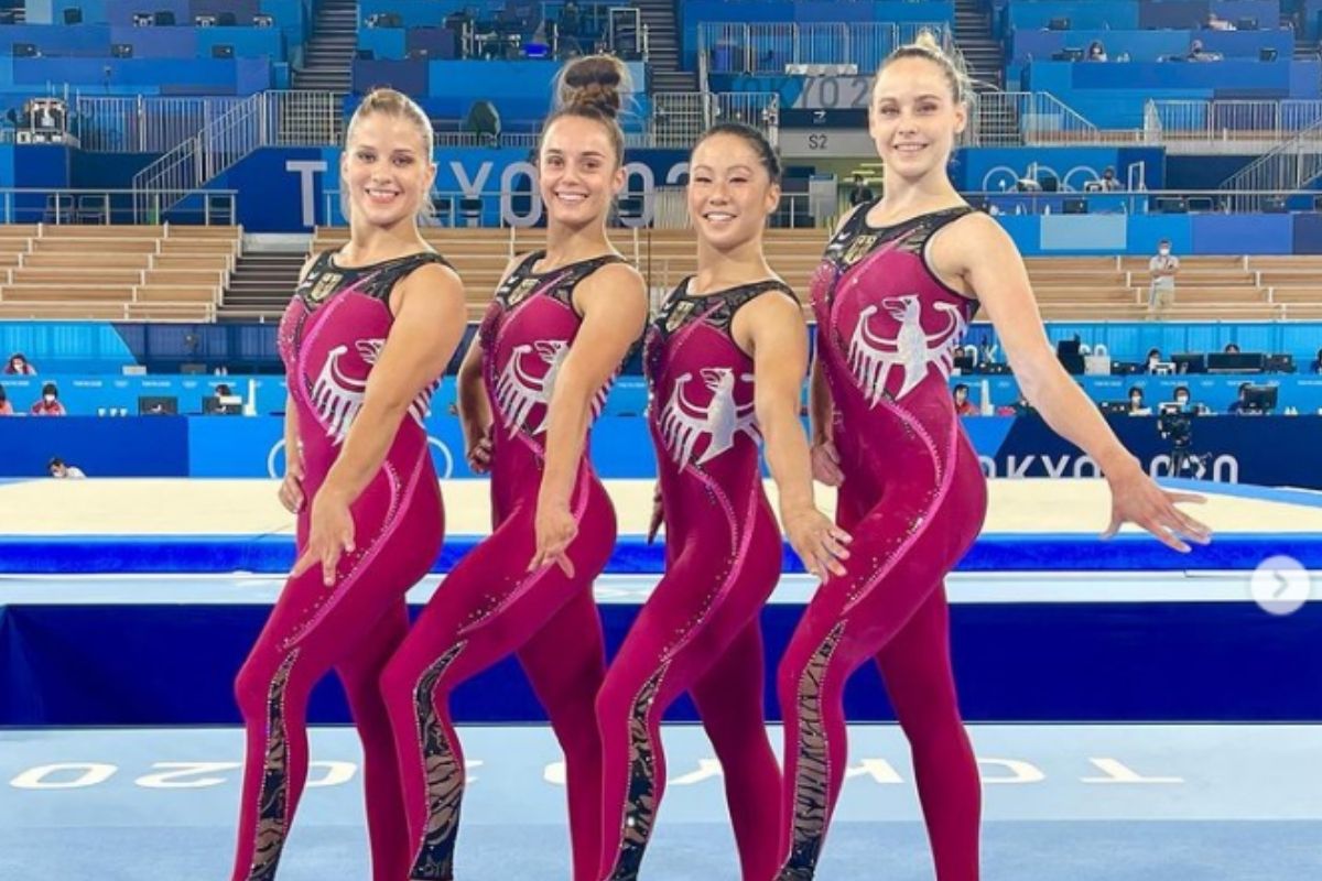 Nemecké gymnastky (zdroj obrázku: Pauline Schäfer / Instagram)