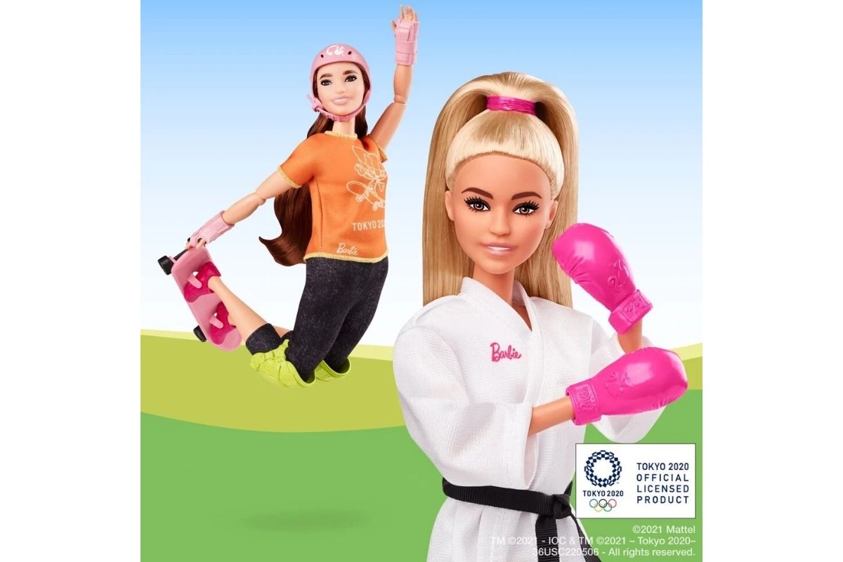 Každá barbie reprezentuje nový olympijský šport (zdroj obrázku: Handout)