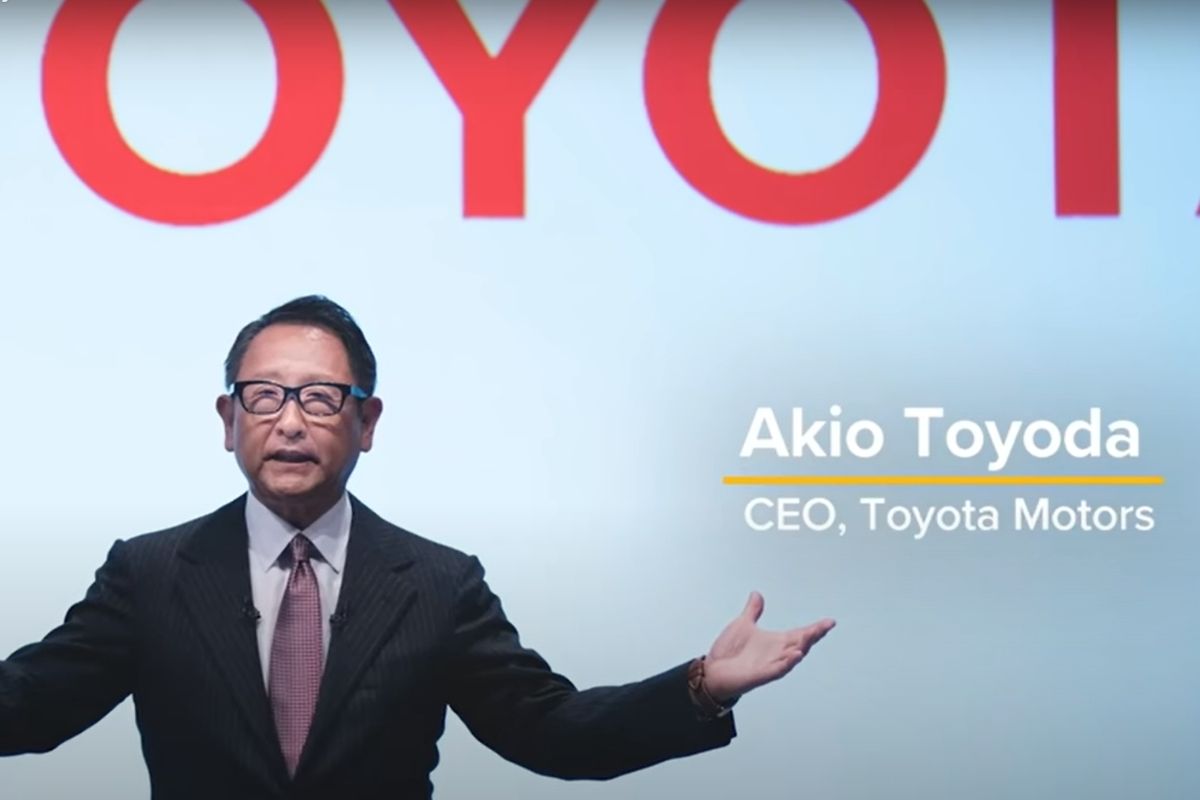 Akio Toyoda (reprofoto youtube.com/ CNBC)