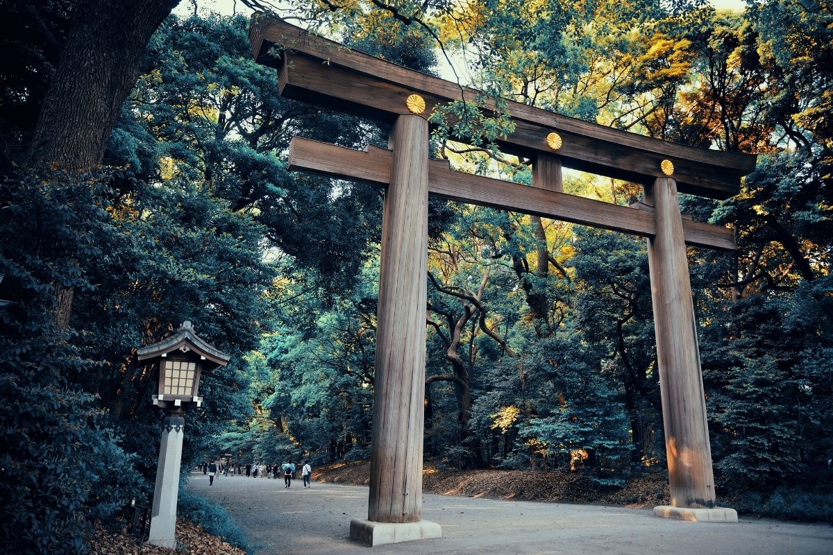 Vstupná brána do KASHIMA-JINGU (zdroj obrázku: canva.com)