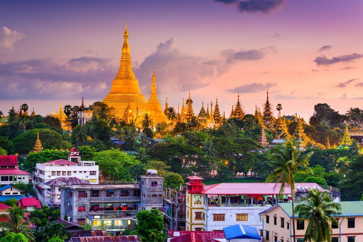 Yangon (zdroj obrázku: canva.com)