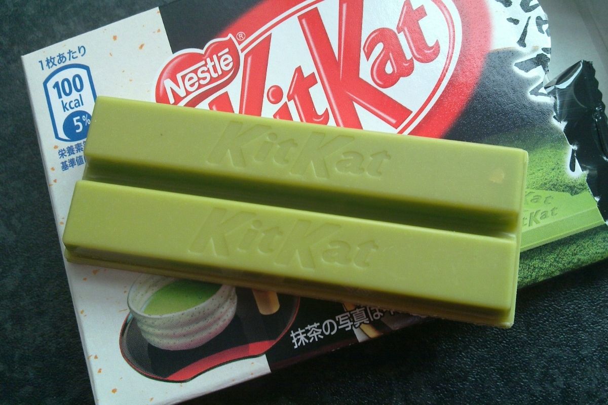 KitKat s príchuťou zeleného čaju (zdroj obrázku: flickr/whatleydude)
