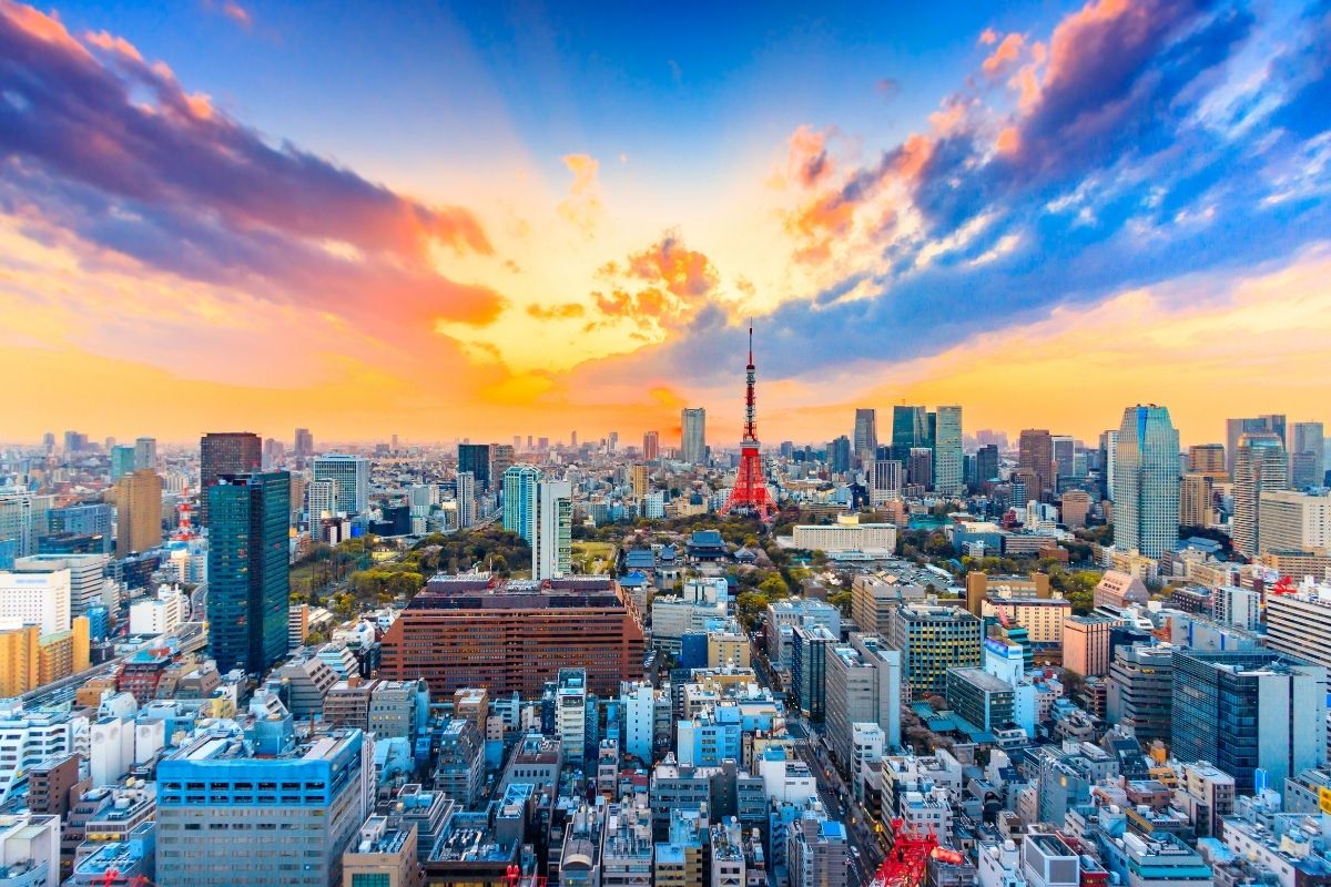 Tokio (zdroj obrázku: canva.com)
