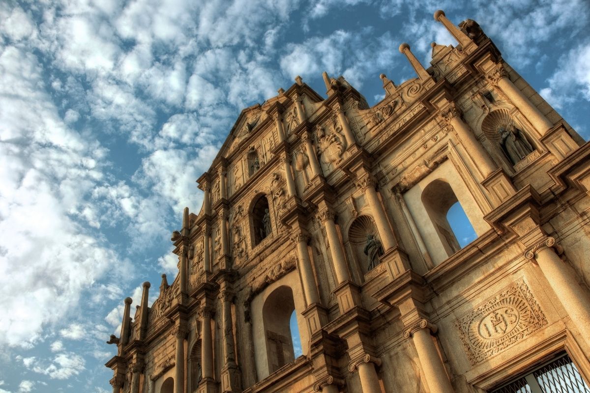 Katedrála sv. Pavla v Macau (zdroj obrázku: canva.com)