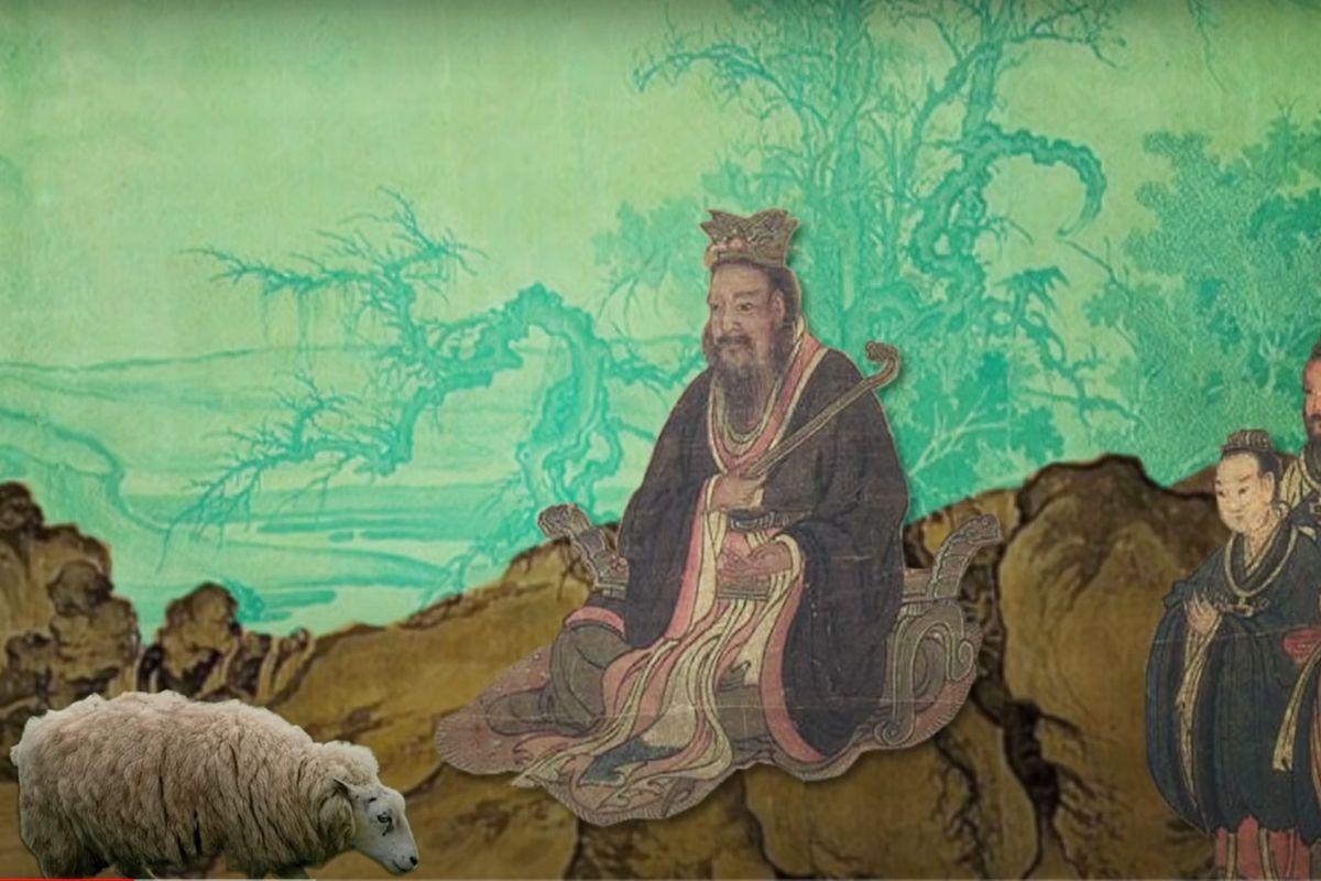 Konfucius (reprofoto youtube.com/The School of Life)