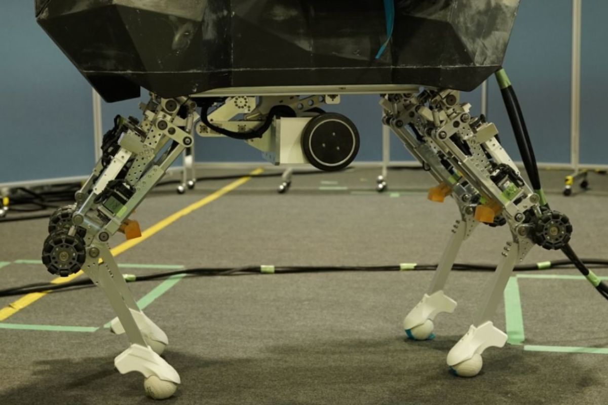 Detail kolies BEX robota (zdroj obrázku: Kawasaki Robotics)