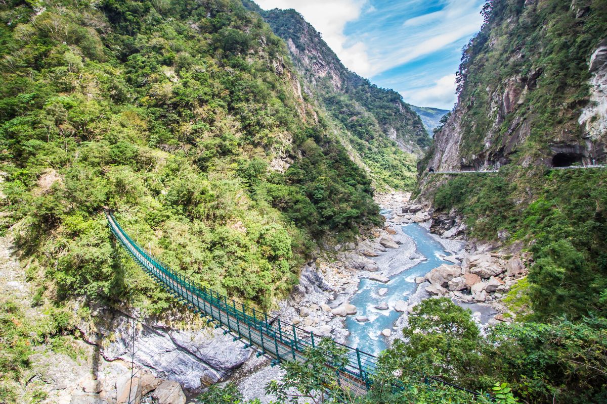 Národný park Taroko (zdroj obrázku: canva.com)