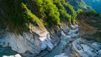 Národný park Taroko (zdroj obrázku: canva.com)