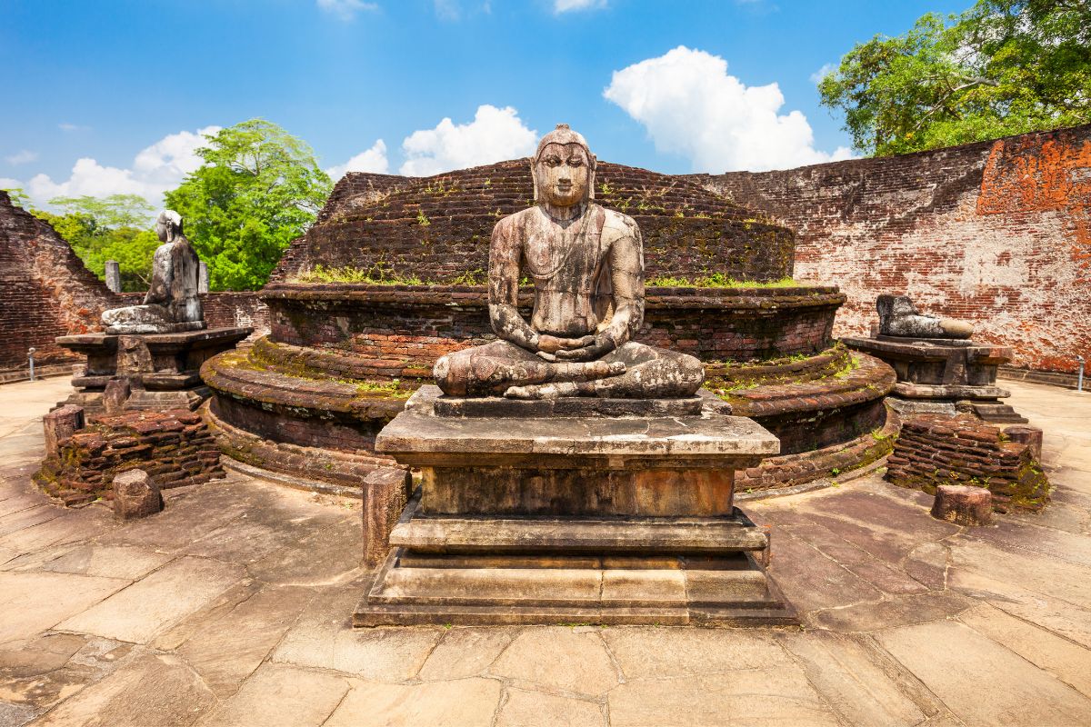 Polonnaruwa, Srí Lanka (zdroj obrázku: canva.com)