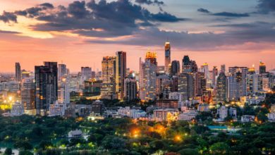 Bangkok - hlavné mesto Thajska (zdroj obrázku: canva.com)