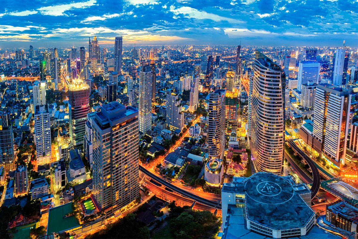 Bangkok (zdroj obrázku: canva.com)