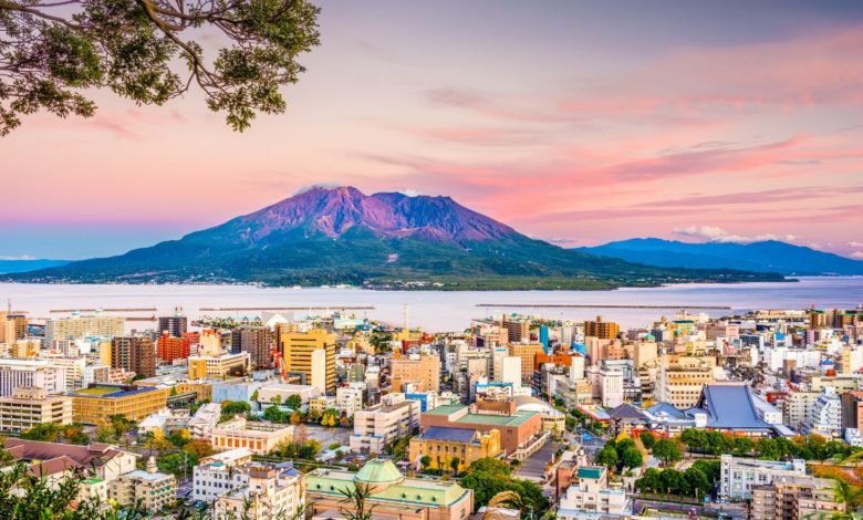 Kagoshima, Japonsko (zdroj obrázku: canva.com)