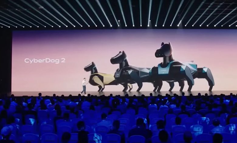 Robotický pes od Xiaomi CyberDog 2 (reprofoto youtube.com/CNET Highlights)